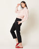 Comme des Garçons Comme des Garçons Black Hard Twisted Wool Pants