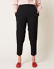 Comme des Garçons Comme des Garçons Black Hard Twisted Wool Pants