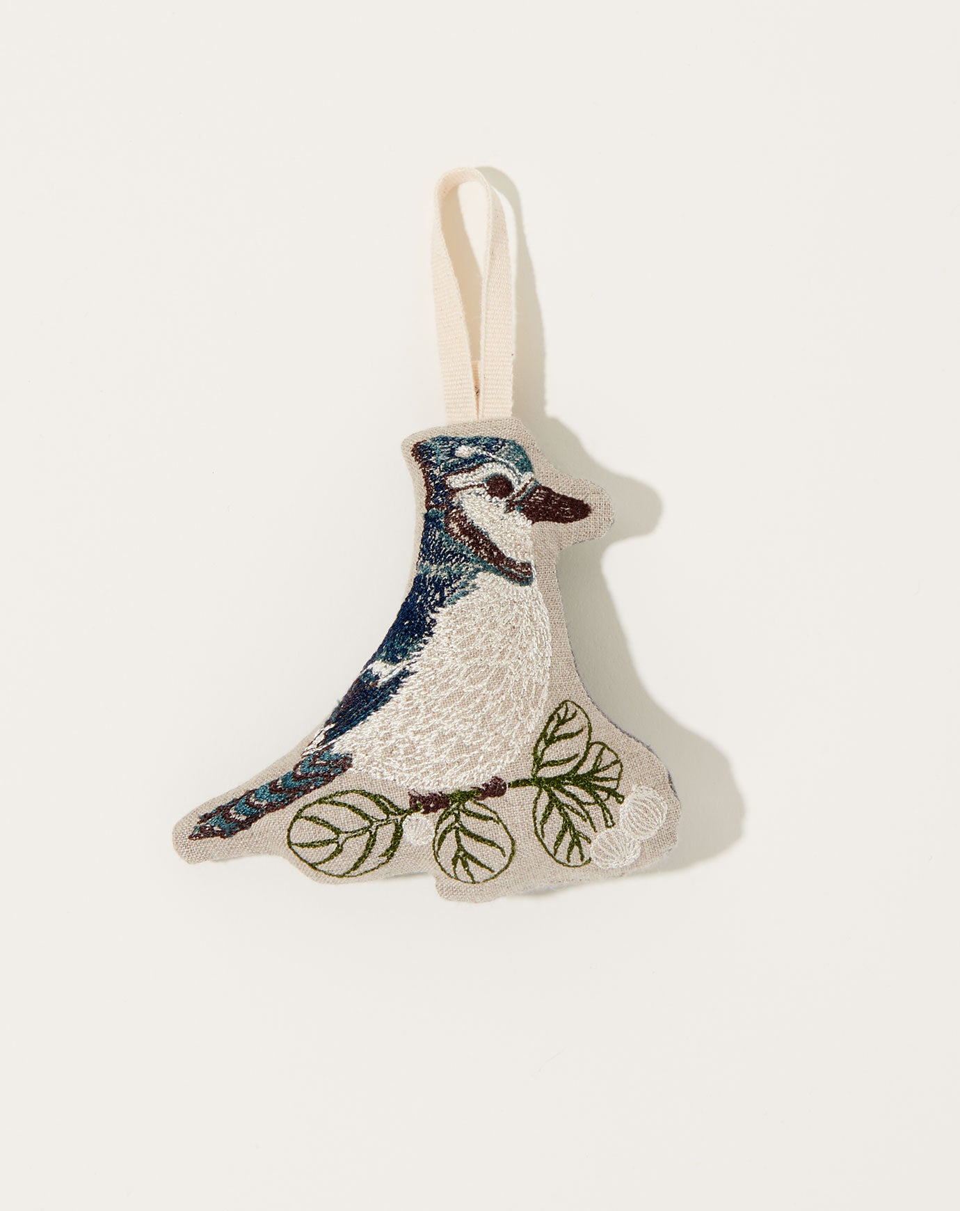 Coral & Tusk Blue Jay Ornament