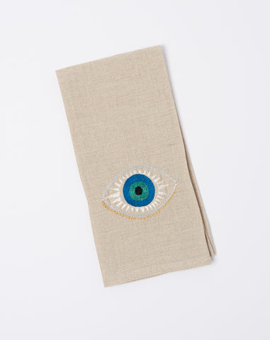 Evil Eye Tea Towel