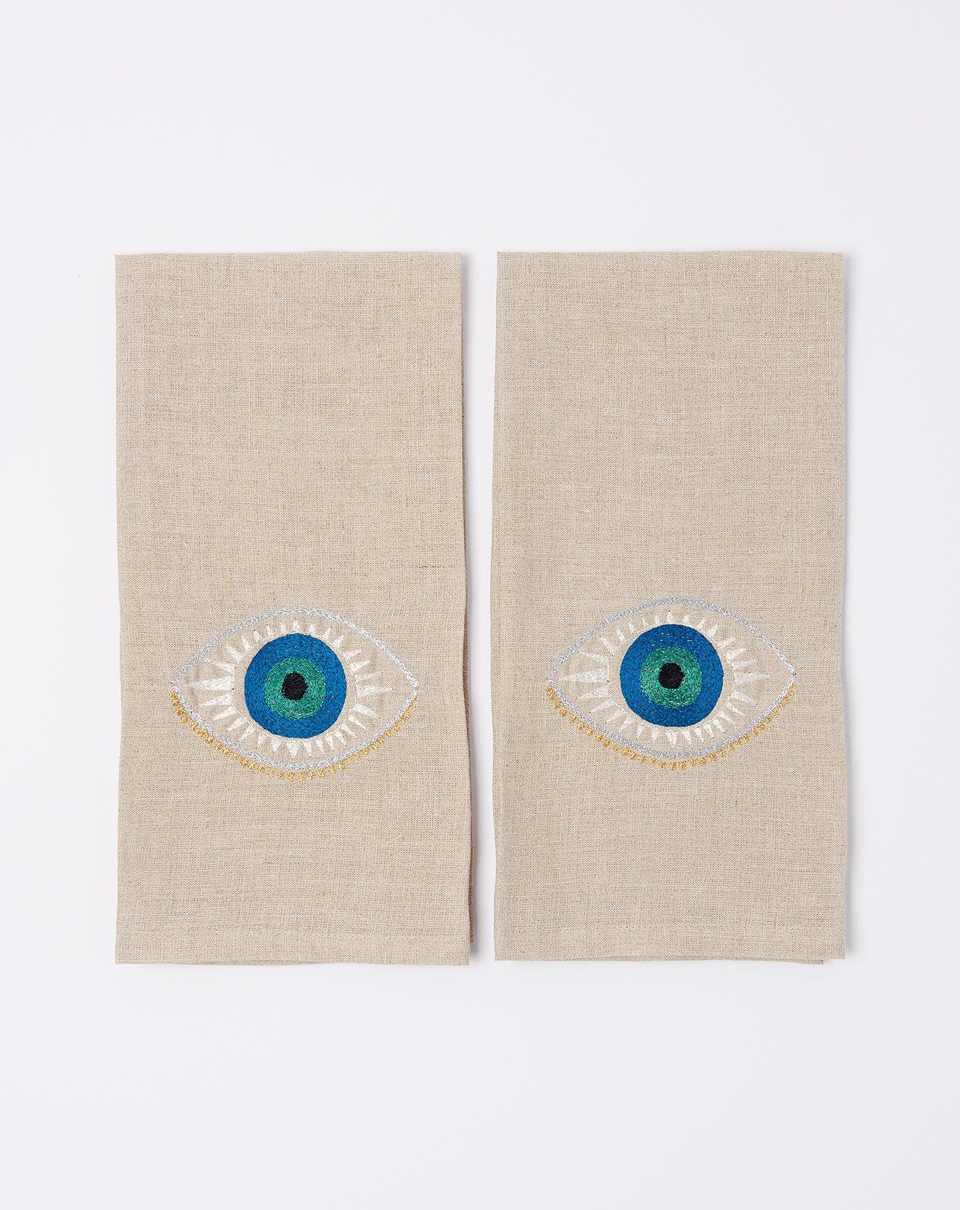 Coral & Tusk Evil Eye Tea Towel