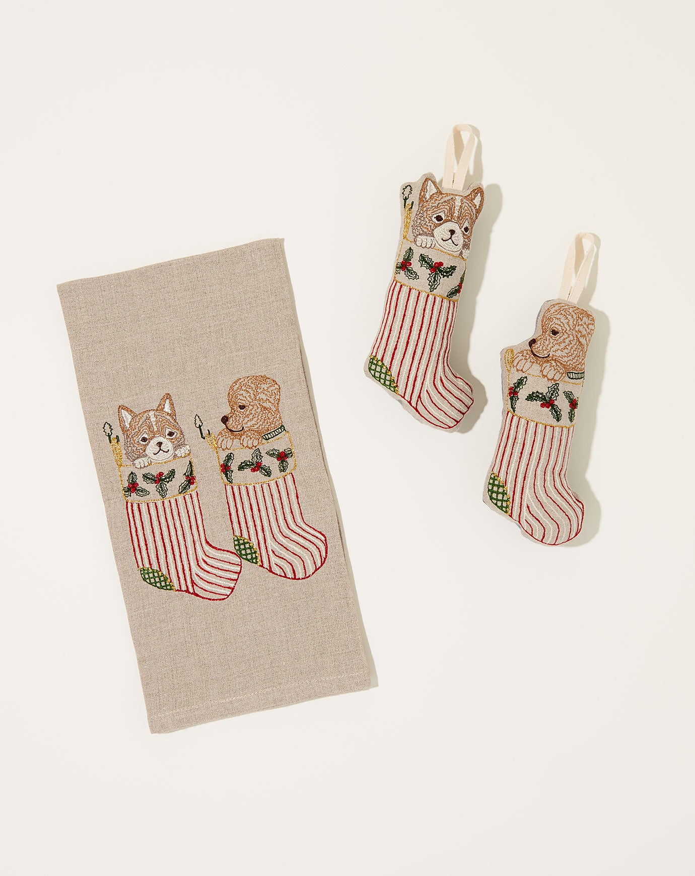 Coral & Tusk Kitty Stocking Ornament