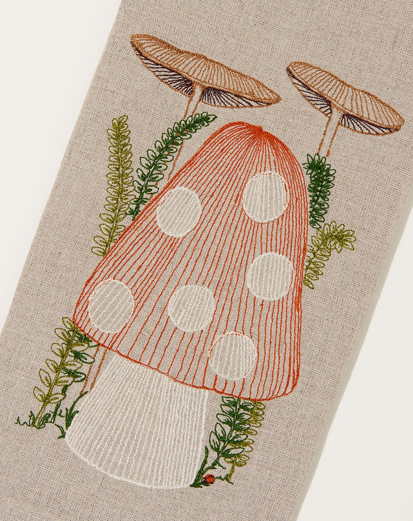 Coral & Tusk Mushroom Tea Towel