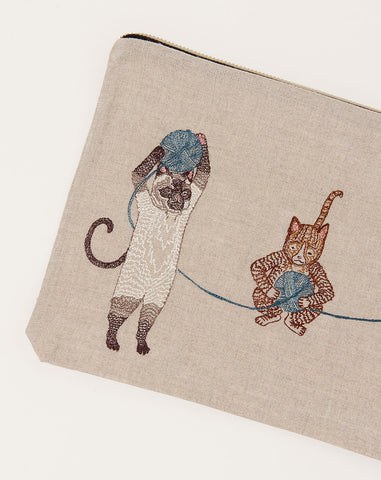 Playful Cats Pouch