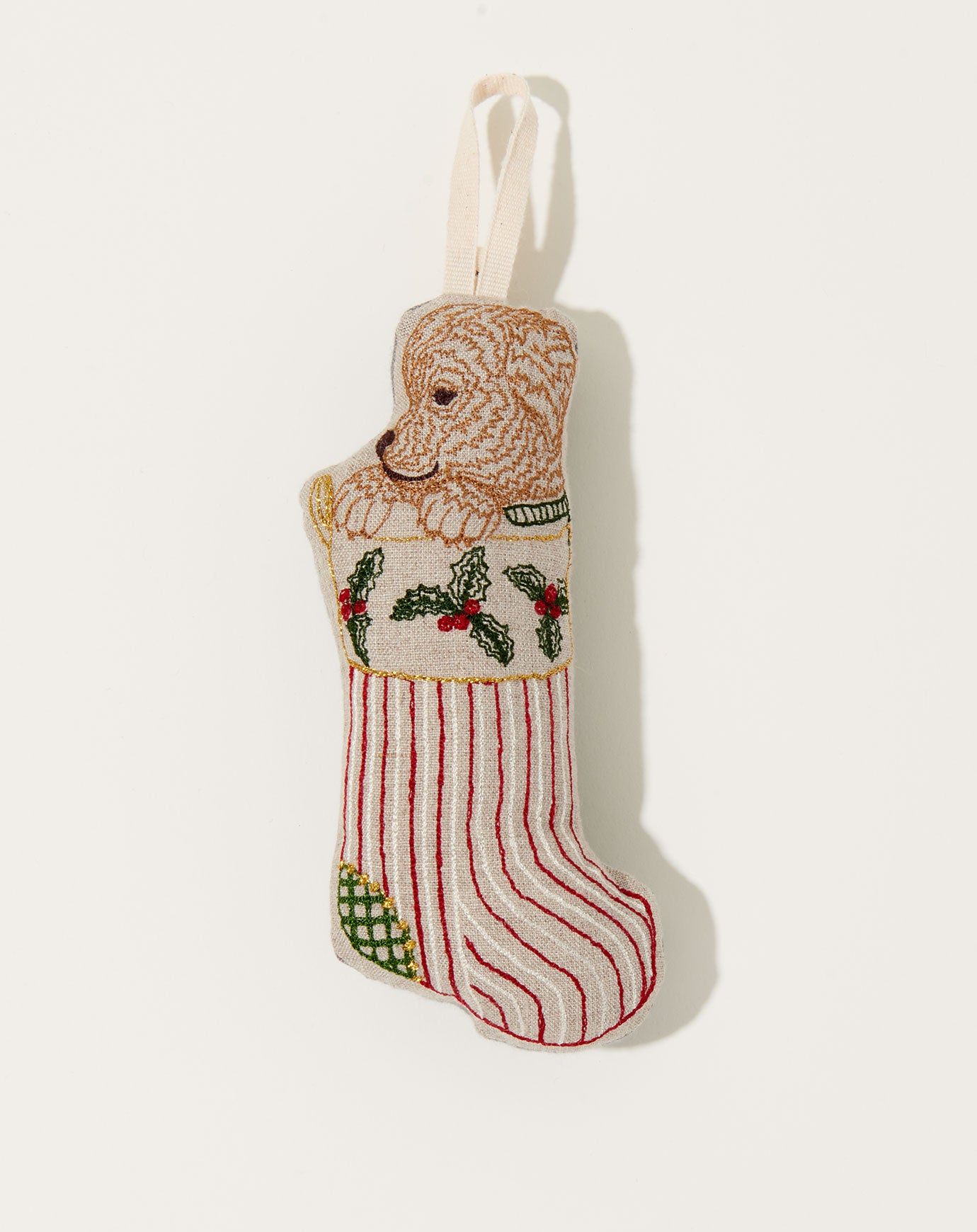 Coral & Tusk Puppy Stocking Ornament