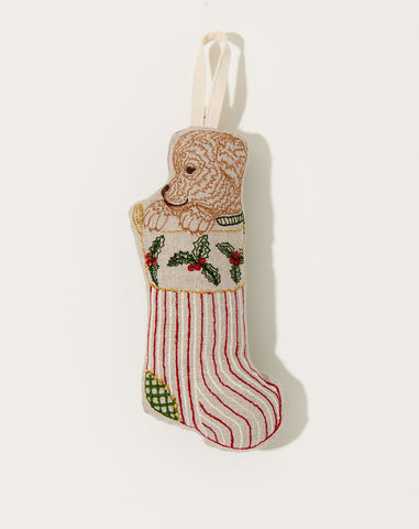 Puppy Stocking Ornament