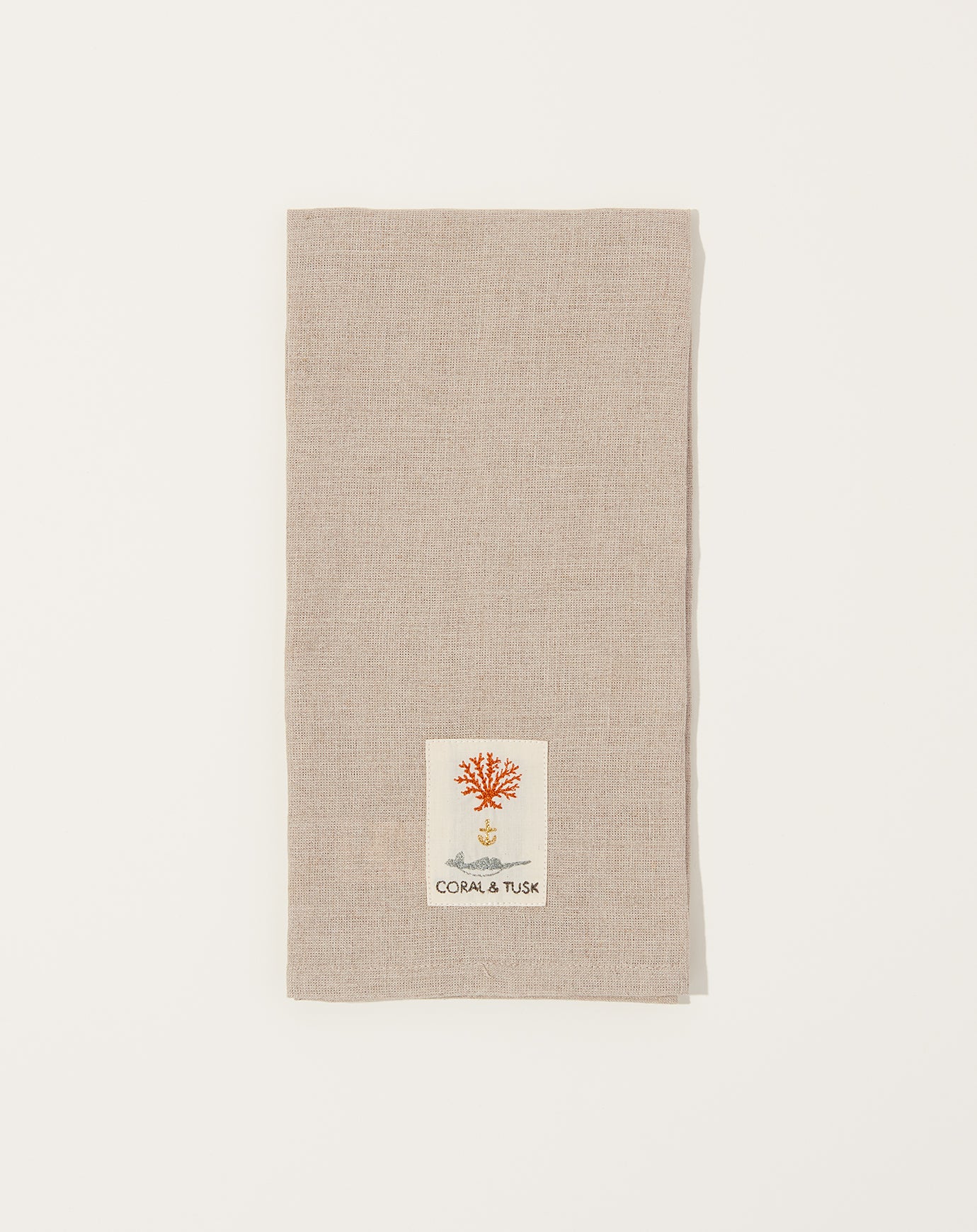 Coral & Tusk Red Tail Hawk Feather Tea Towel