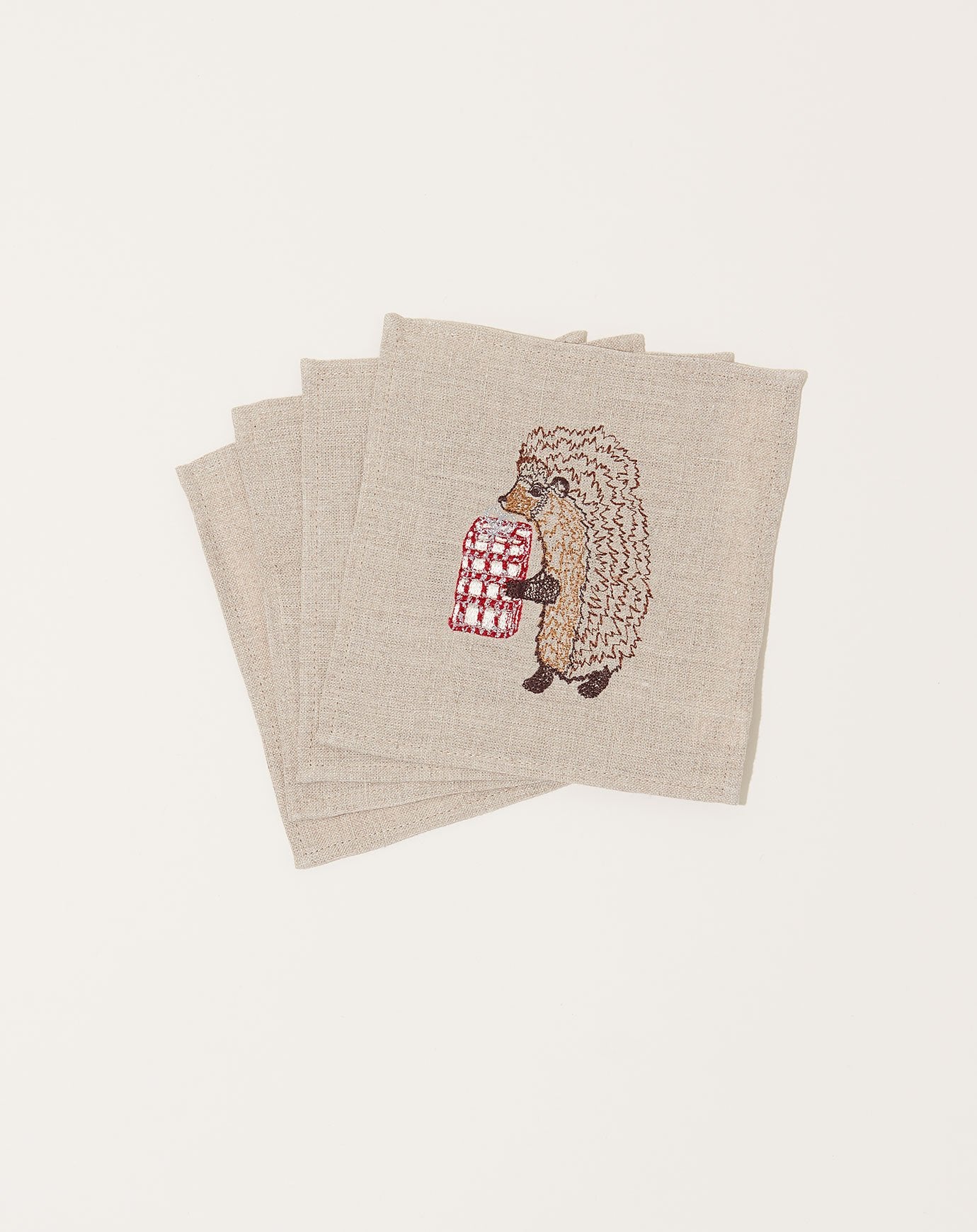 Coral & Tusk Woodland Friends with Presents Cocktail Napkin Set