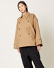 Cordera Double Breasted Jacket in Camel
