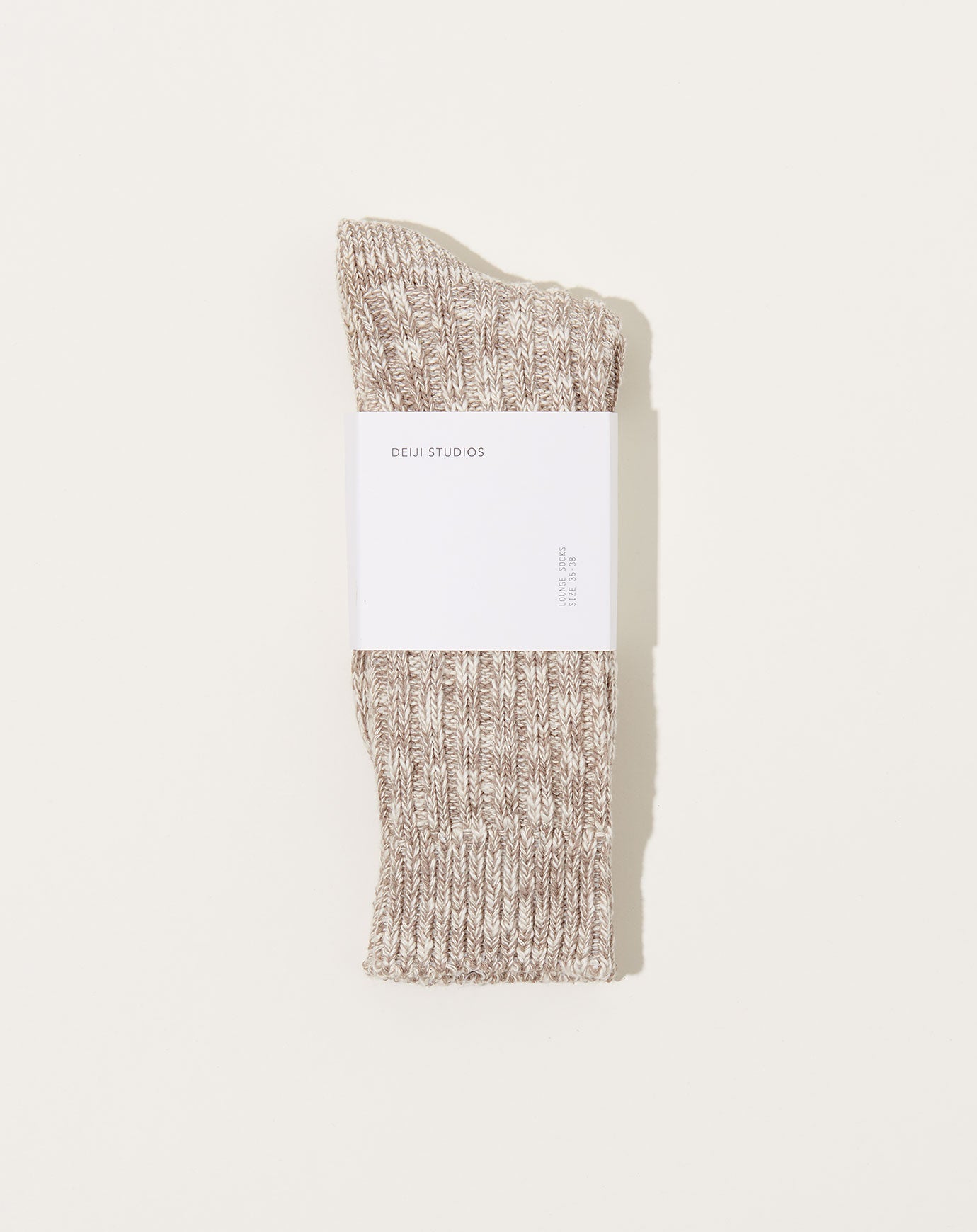 Deiji Studios Woven Socks in Fog