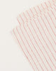 Deiji Studios Pillow Set in Red Pinstripe
