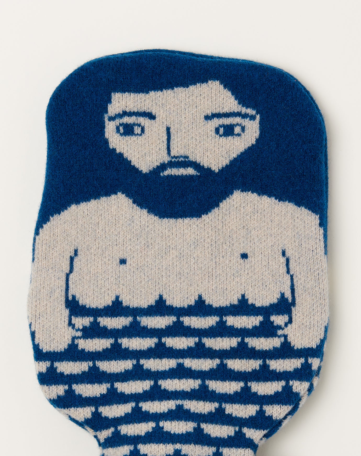 Donna Wilson Merman Hot Water Bottle in Blue