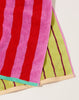 Dusen Dusen Bath Towel in Fig Stripe