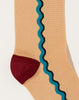 Exquisite J Ondina Socks in Cream