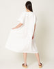 Fabian Pigna Dal Dress in Gesso