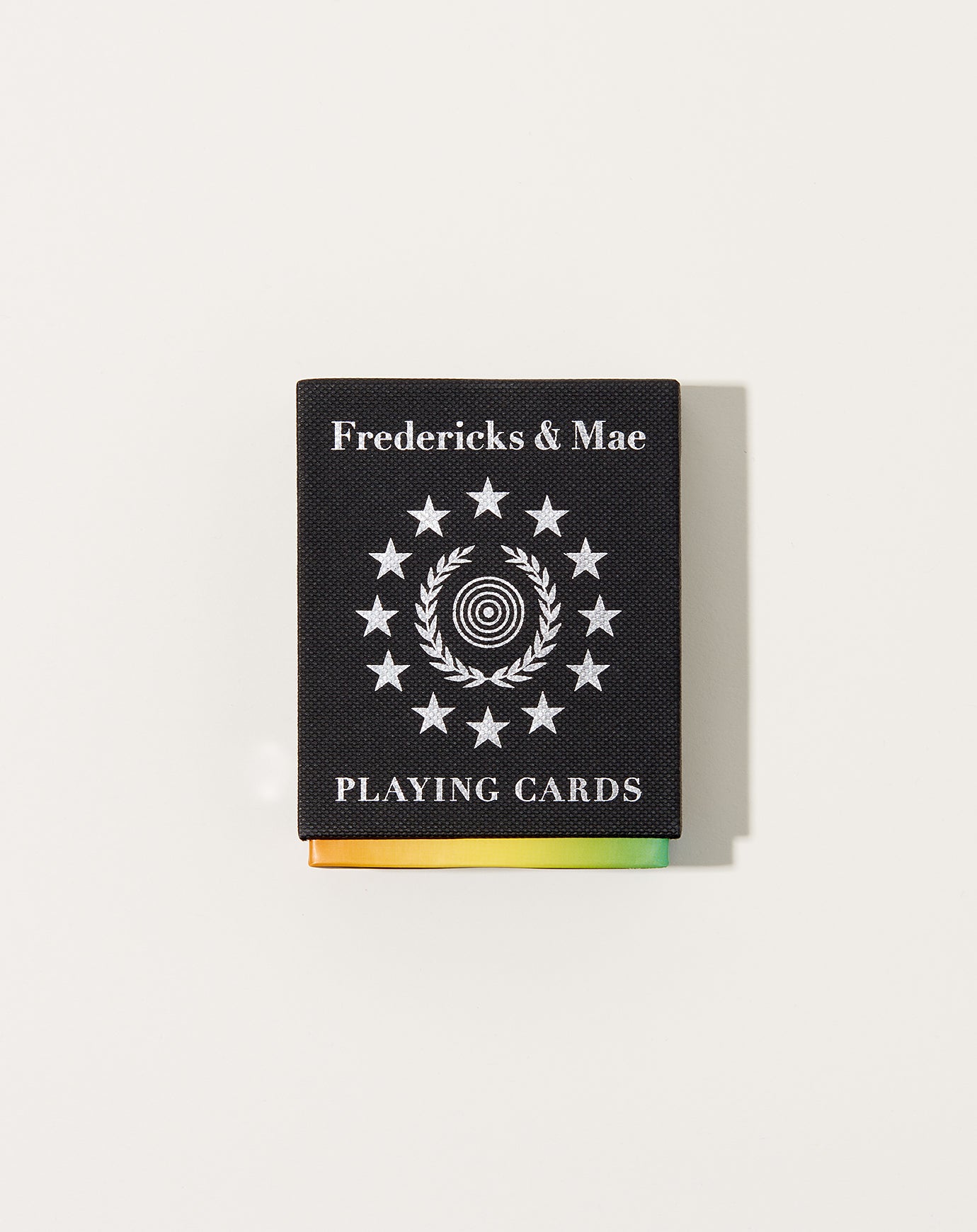 Fredericks and Mae Rainbow Playing Cards
