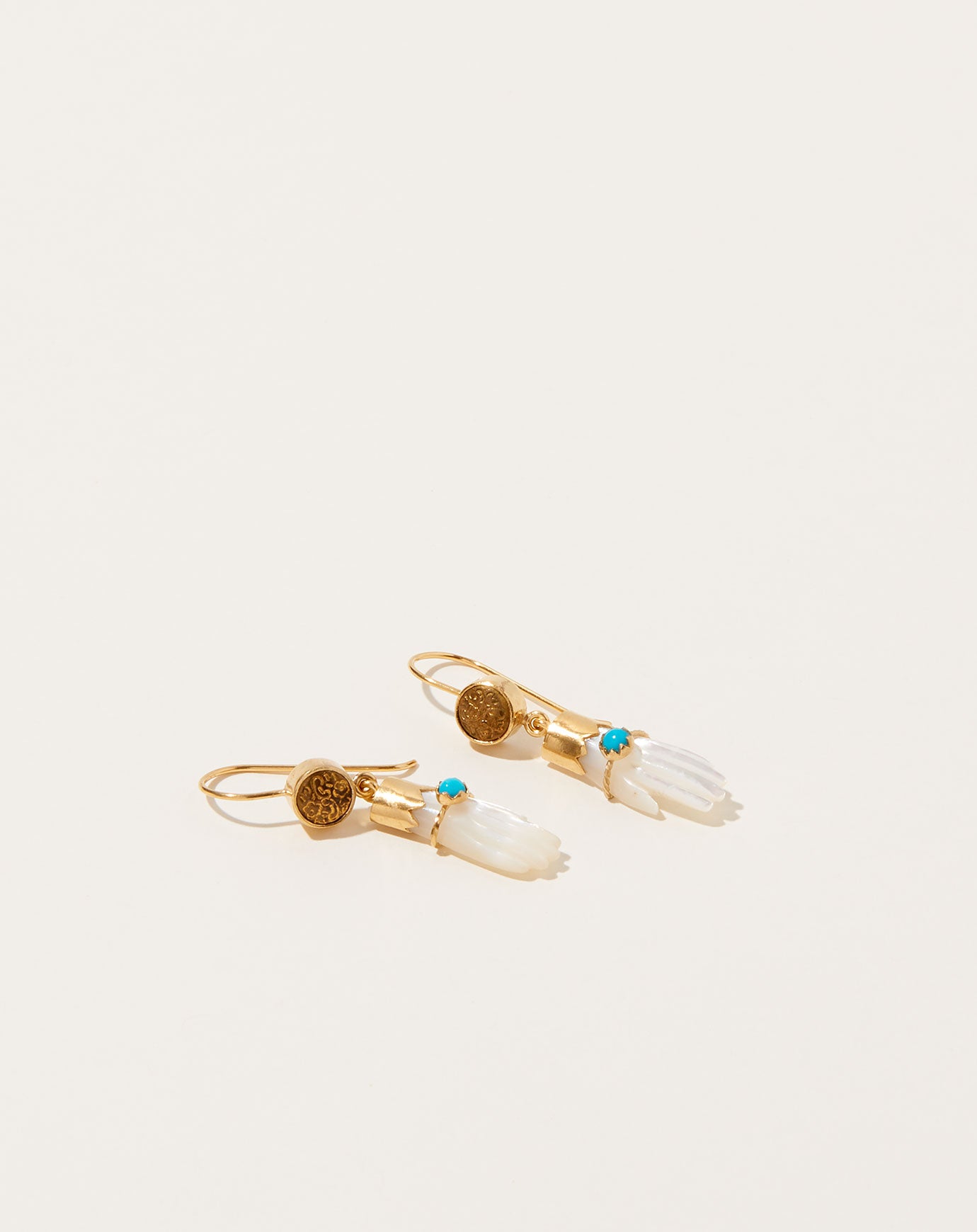 Grainne Morton Hand Hook Earrings With Bracelet