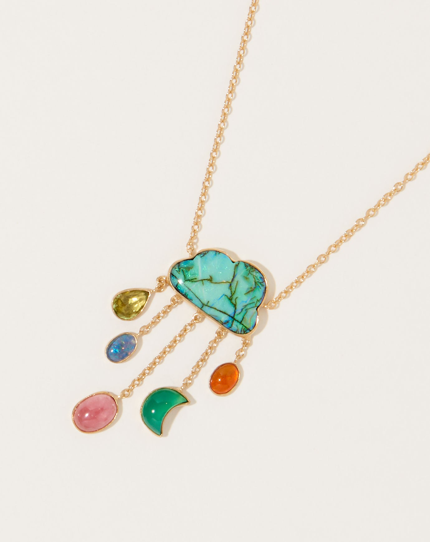 Grainne Morton Opal Cloud Necklace