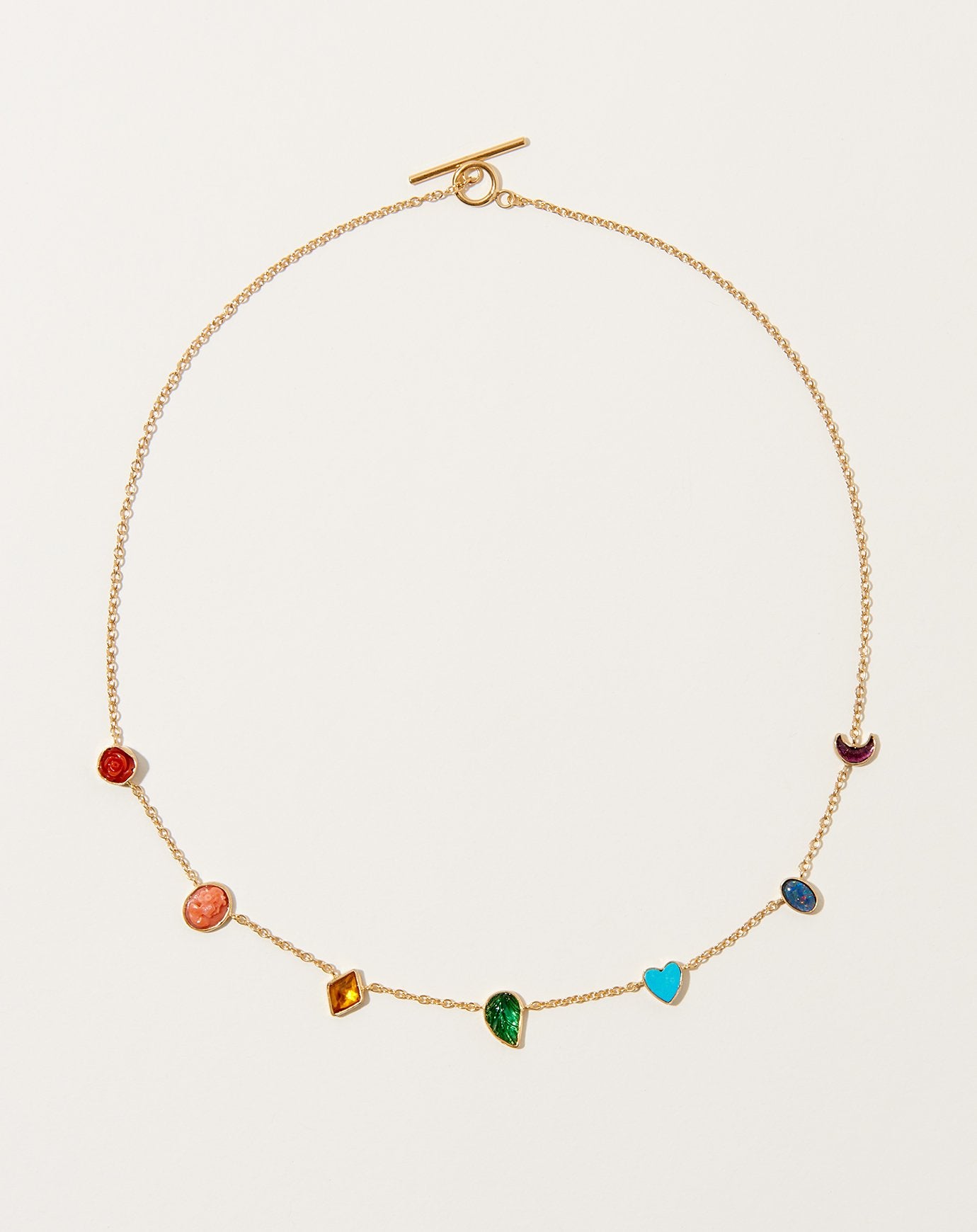 Grainne Morton Rainbow Mini Charm Necklace