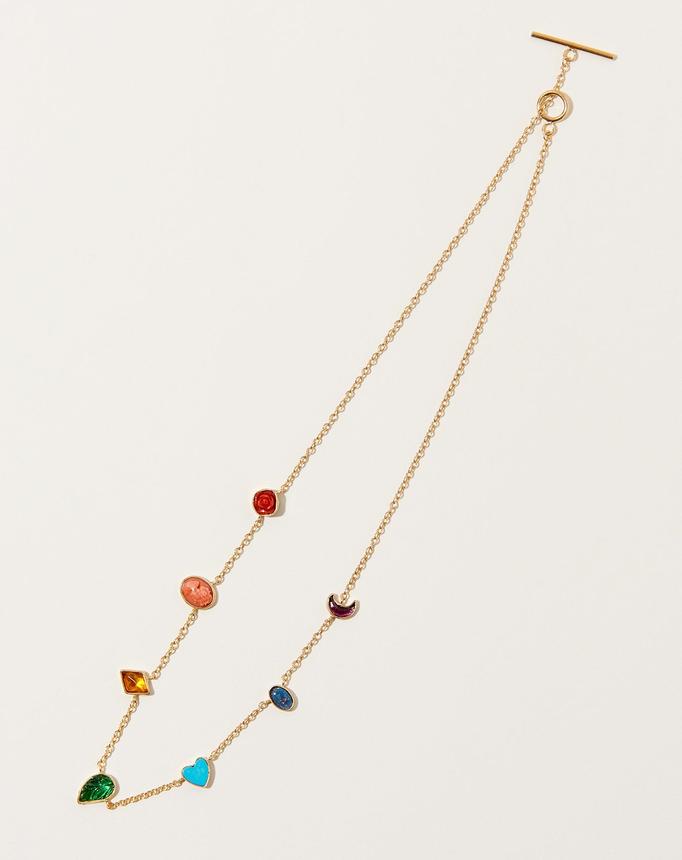 Rainbow Mini Charm Necklace | Grainne Morton | Covet + Lou | Covet + Lou