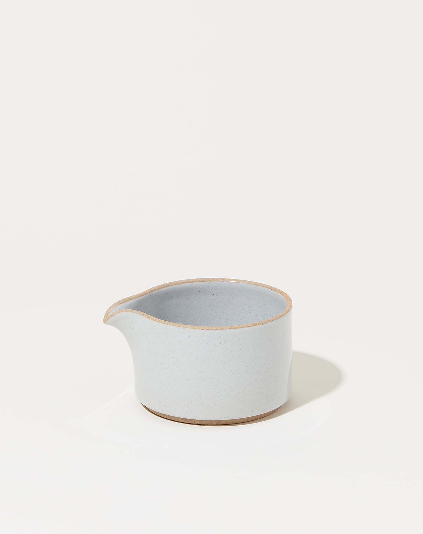Hasami Porcelain Creamer in Gloss Grey