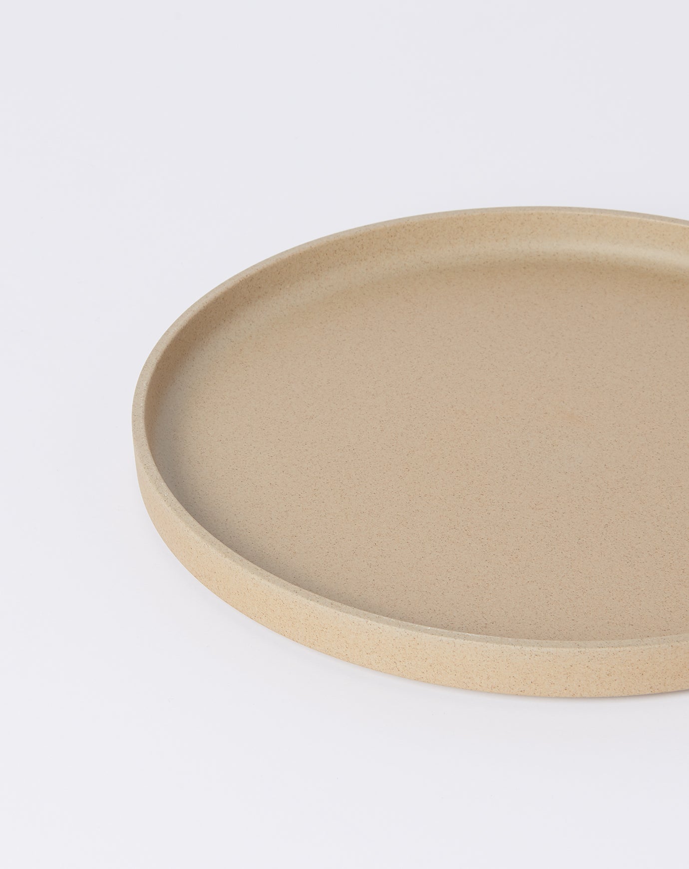 Hasami Porcelain Large Plate in Natural