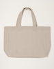 Ichi Antiquités Linen Tote in Natural and Navy Stripes