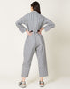 Ichi Antiquités INDIGO Hickory Stripes Jump Suit