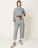 Ichi Antiquités INDIGO Hickory Stripes Jump Suit