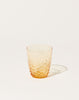 il Buco Vita Honeycomb Patterned Tumbler in Amber