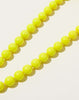 Ina Seifart Big Perlen Long Keyholder in Neon Yellow