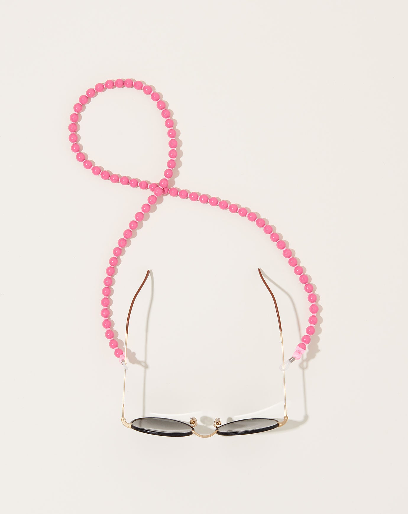 Ina Seifart Brillenkette Eyeglass Chain in Rose on Rose