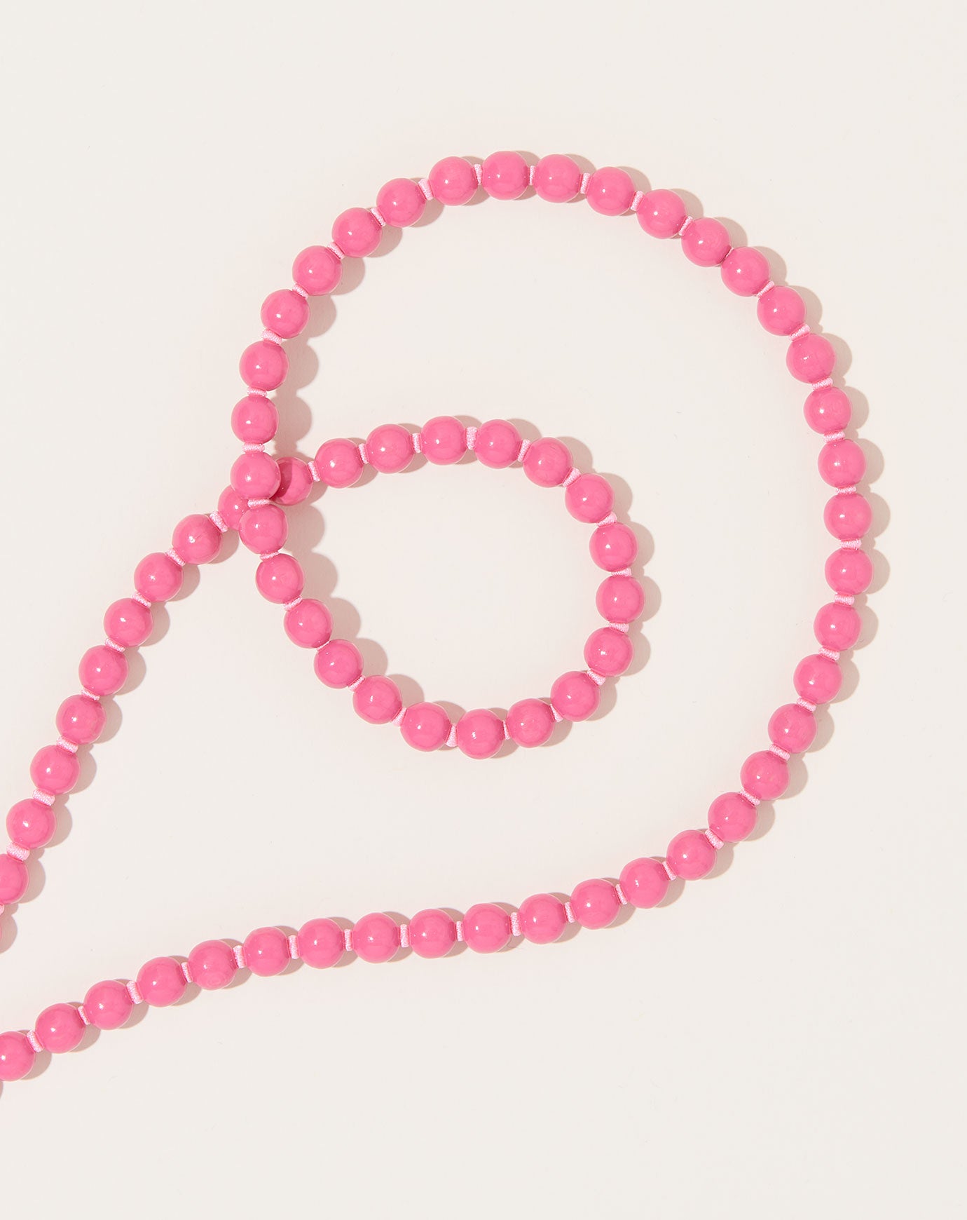 Ina Seifart Brillenkette Eyeglass Chain in Rose on Rose