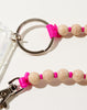 Ina Seifart Handykette iPhone Necklace in Natural on Pink