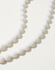 Ina Seifart Perlen Long Keyholder in White on White