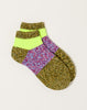 Kapital 56 Yarns GOGH Grandrell Ankle Socks in Khaki