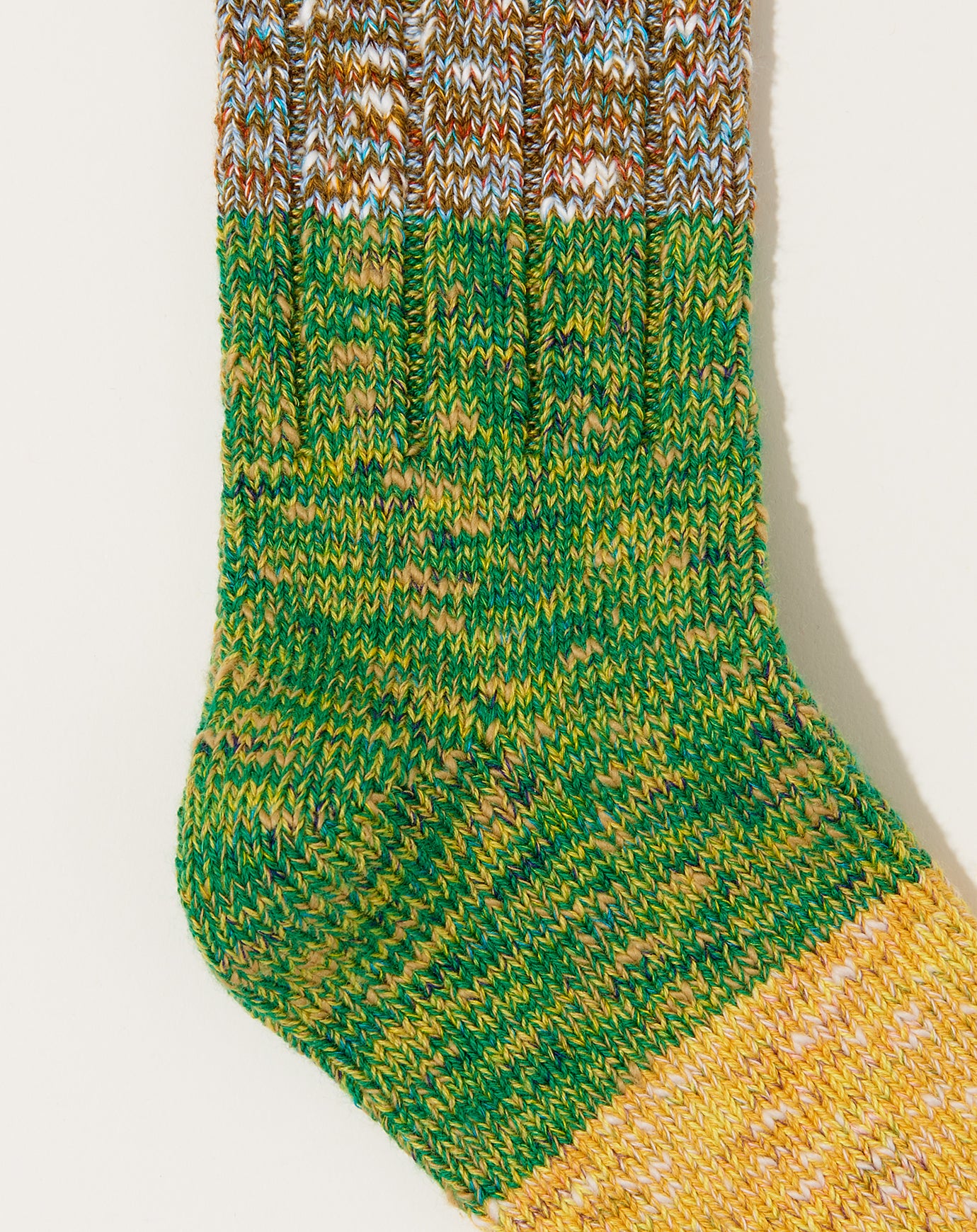 Kapital 56 Yarns Gogh Stretch Socks in Green