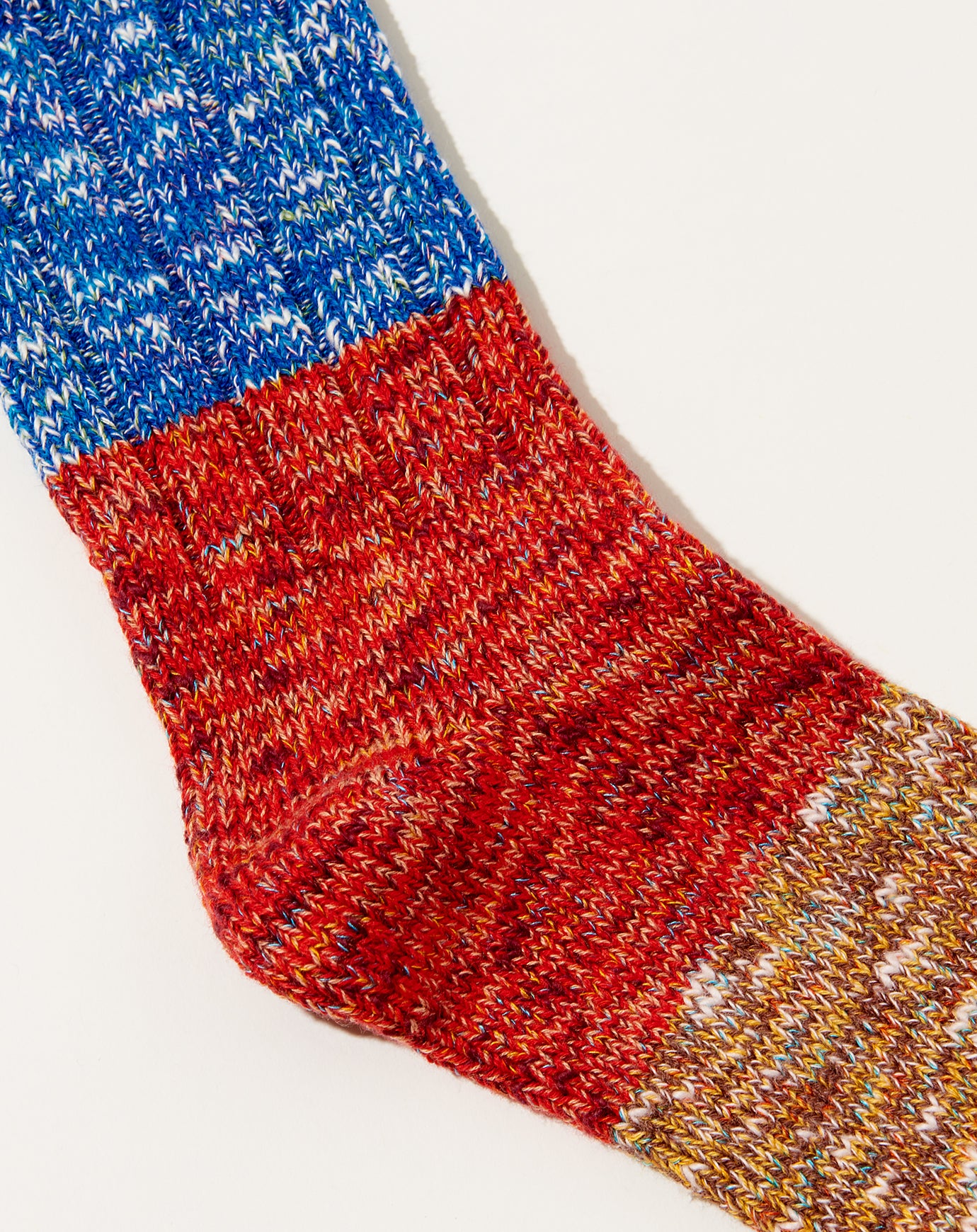 Kapital Gogh Stretch Socks in Red