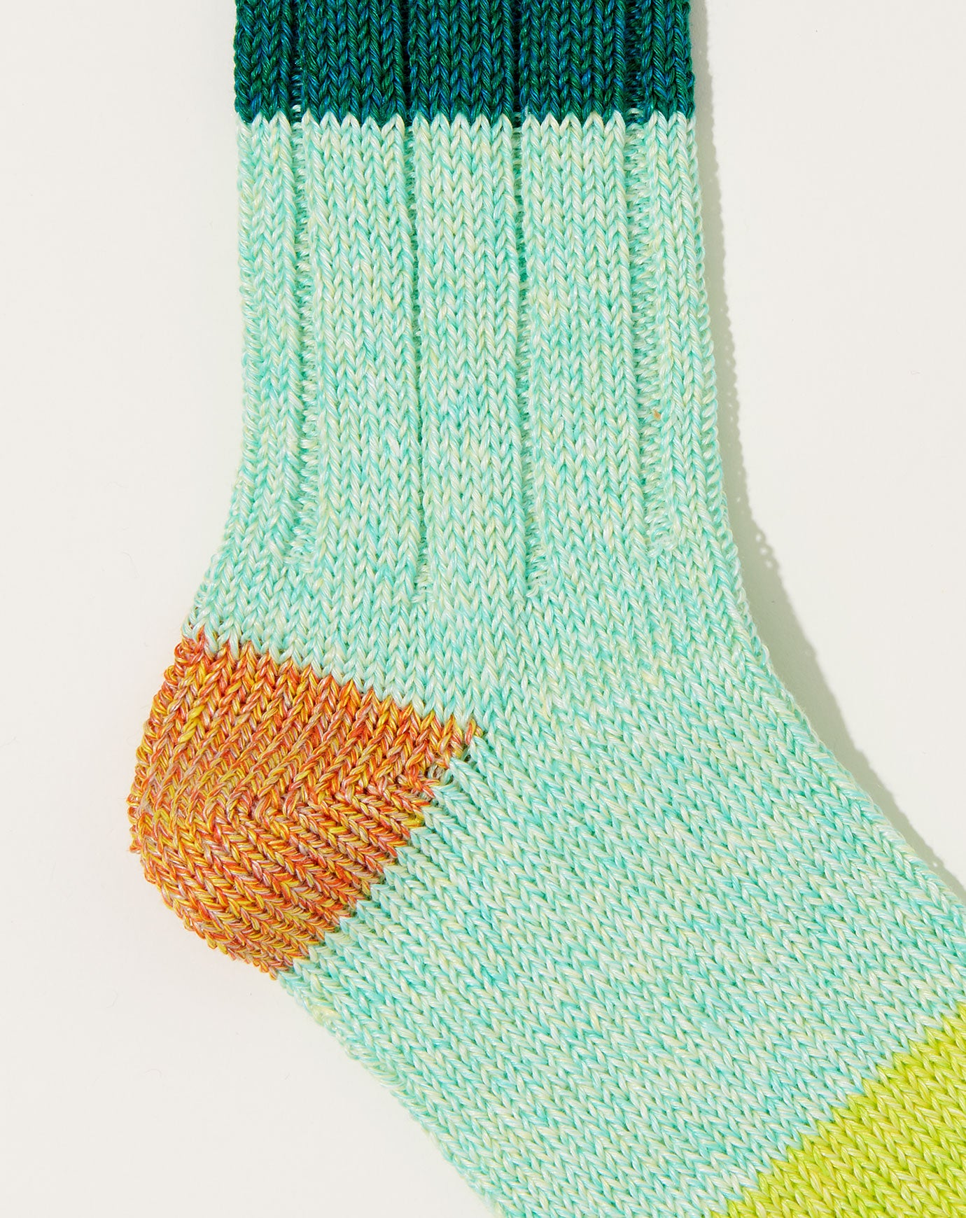 Kapital 56 Yarns Linen Grandrelle Socks in Green
