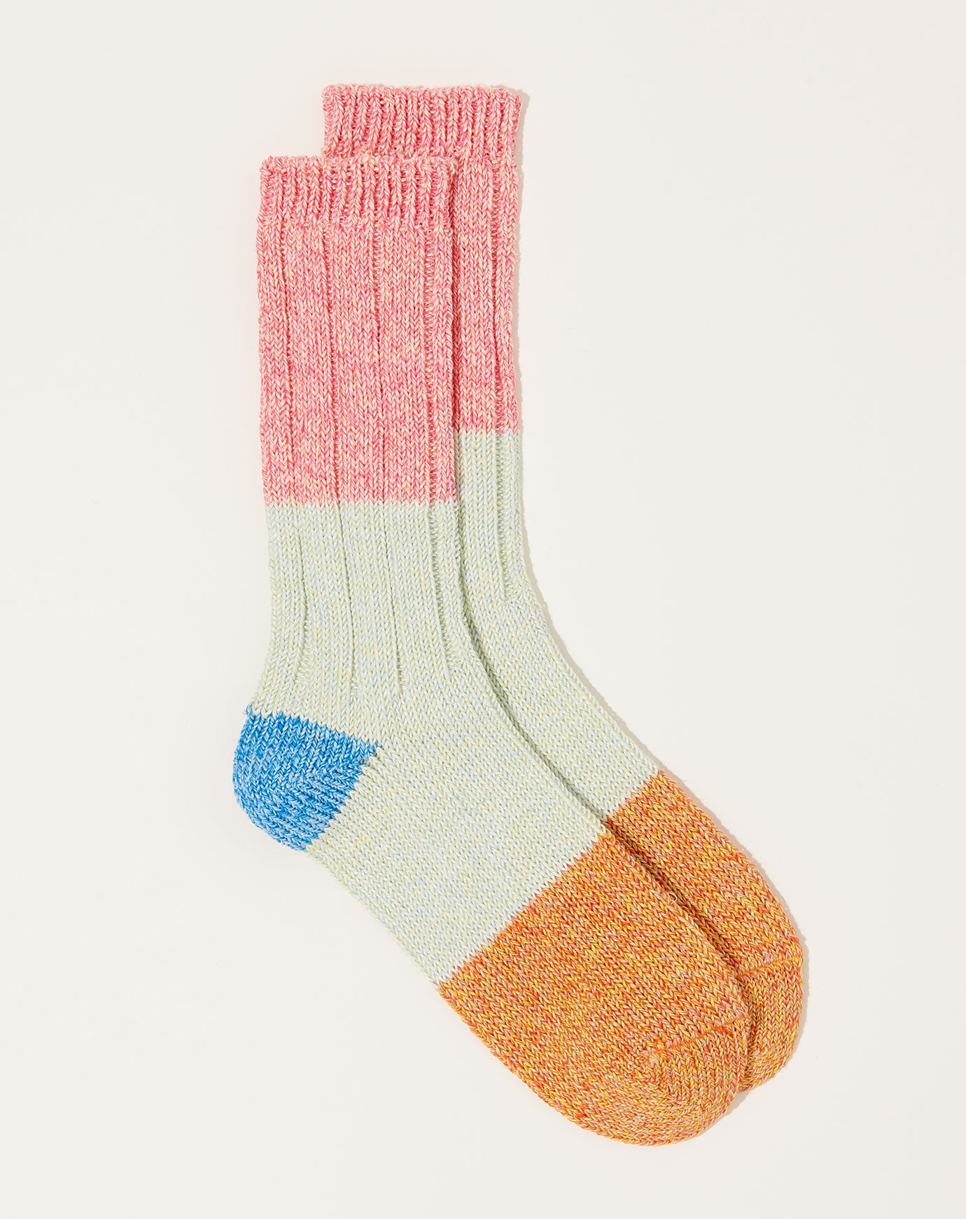 Kapital 56 Yarns Linen Grandrelle Socks in Pink