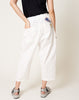 Kapital Combed Burberry Cotton EASY-BEACH-GO Pants in White