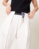Kapital Combed Burberry Cotton EASY-BEACH-GO Pants in White