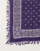 Kapital Fringe Bandana Stole in Purple