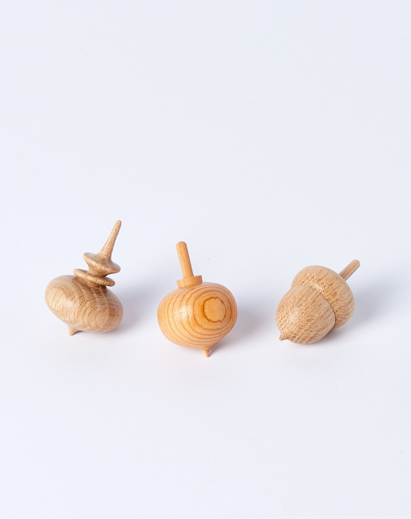 Koma Wooden Spin Tops