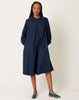 Kowtow Poppy Dress in Navy