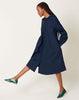 Kowtow Poppy Dress in Navy