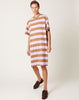 Kowtow T-Shirt Dress in Lilac Earth Stripe