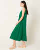 Kowtow Tank Swing Dress in Evergreen