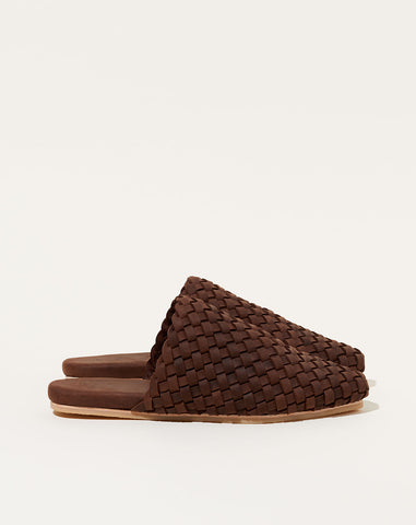 Lauren Manoogian Square Mule in Saddle