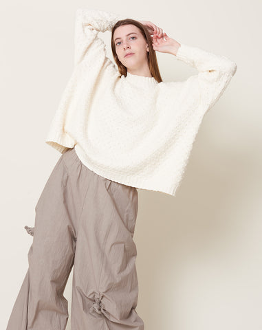 Dots Pullover in Natural